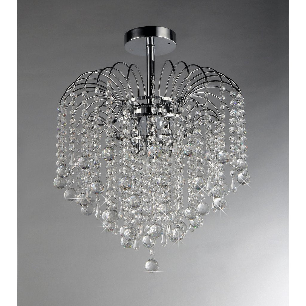 Mary Crystal Chandelier By Homeroots | Chandeliers | Modishstore