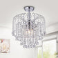 Mary Crystal Chandelier By Homeroots | Chandeliers | Modishstore - 2