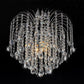 Mary Crystal Chandelier By Homeroots | Chandeliers | Modishstore - 3