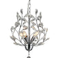 Marie 4-light Chrome 13-inch Crystal Chandelier By Homeroots | Chandeliers | Modishstore