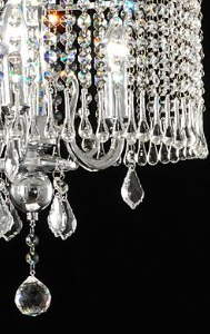 Roma Crystal Chandelier By Homeroots | Chandeliers | Modishstore - 2