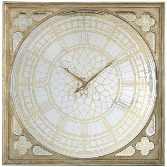 A&B Home Square Oversized Wall Clock | Clocks | Modishstore