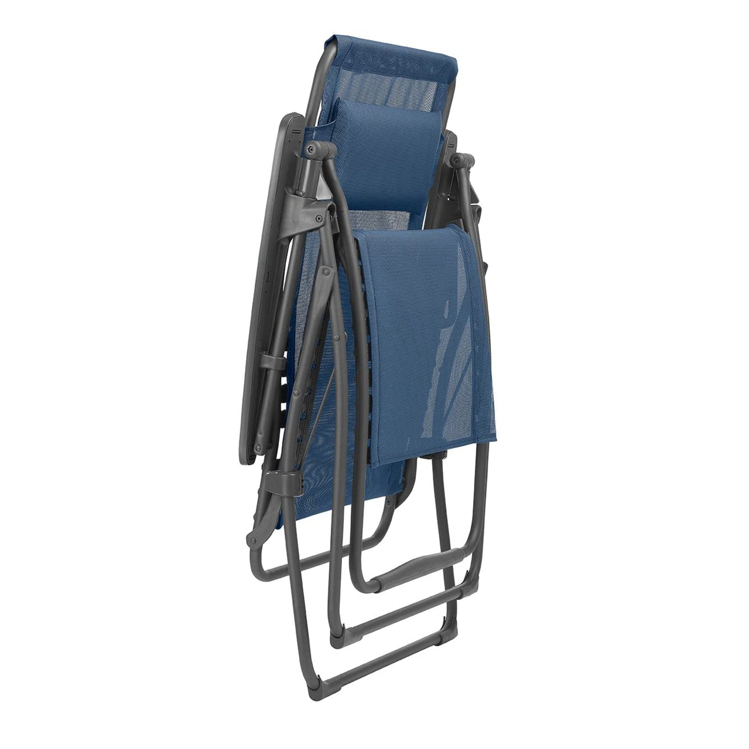 Zero Gravity Recliner - Basalt Steel Frame - Ocean Fabric By Homeroots | Chairs & Recliners | Modishstore - 2