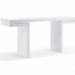 Console In High White Gloss Lacquer By Homeroots | Console Tables | Modishstore - 2