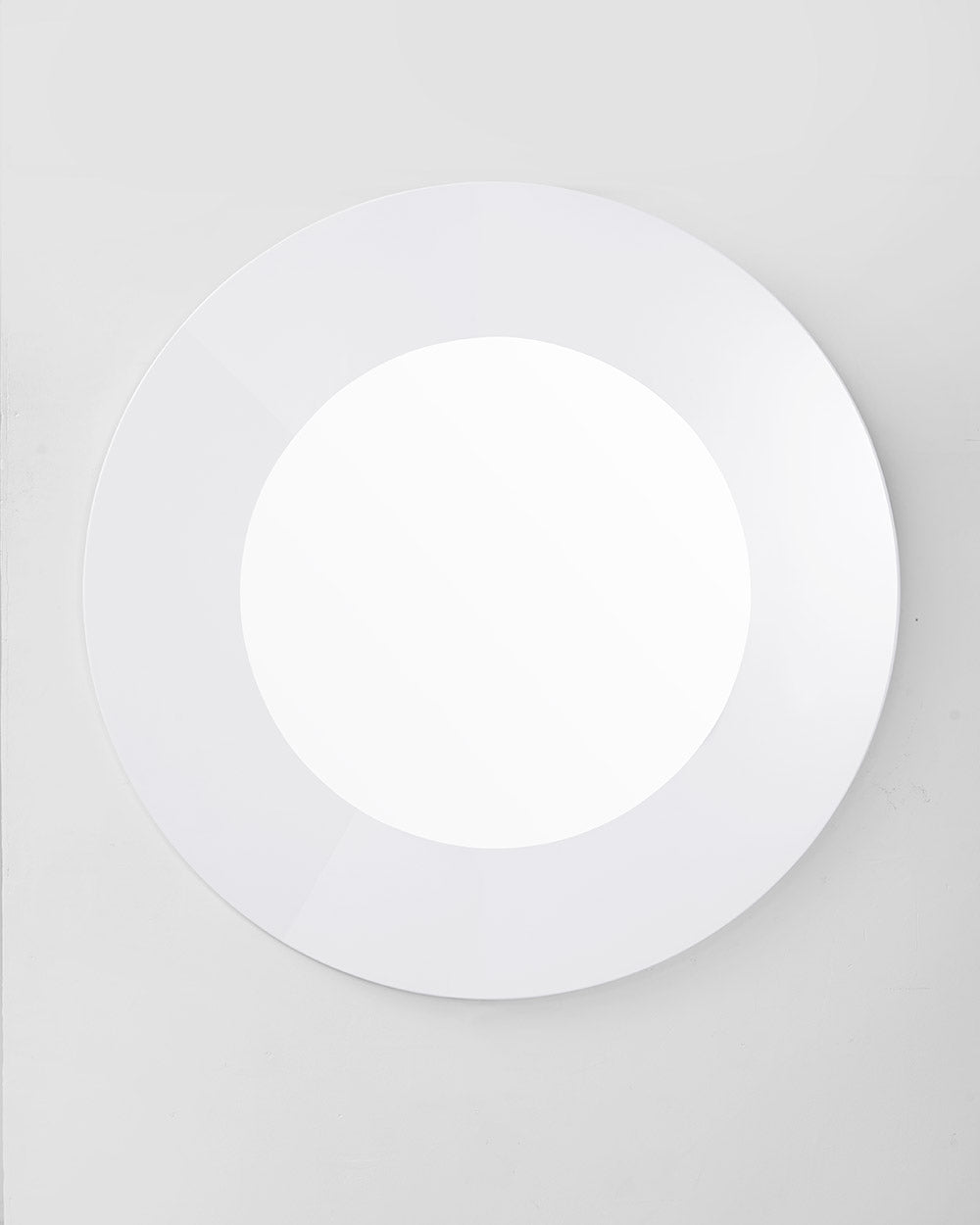 Mirror In High Gloss White Lacquer By Homeroots | Mirrors | Modishstore