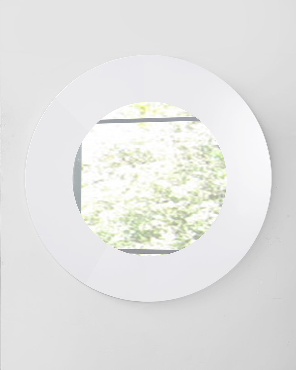 Mirror In High Gloss White Lacquer By Homeroots | Mirrors | Modishstore - 4