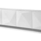 White Contemporary Storage Buffet Server By Homeroots | Sideboards | Modishstore - 2