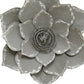 Well-Crafted Grey Lotus Wall Decor By Homeroots | Wall Decor | Modishstore - 5