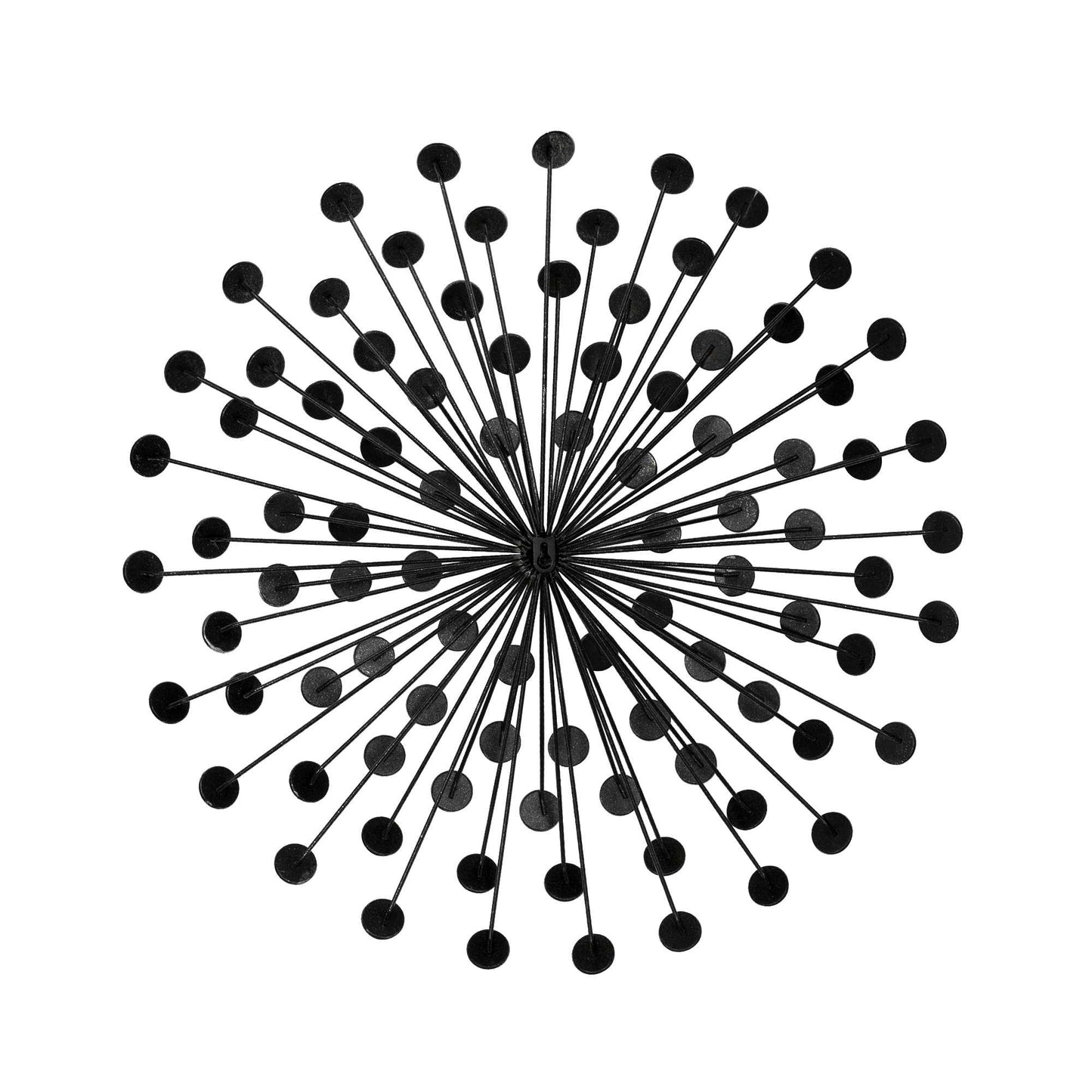 Silver Acrylic Burst Metal Wall Decor By Homeroots | Wall Decor | Modishstore - 4