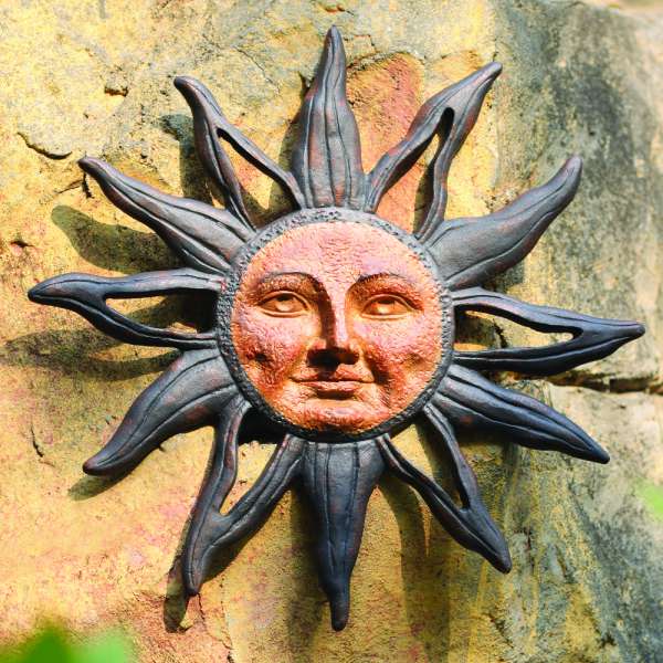 Sun Face Wall Plaque By SPI Home | Wall Decor | Modishstore