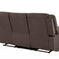40" Contemporary Brown Fabric Sofa By Homeroots | Sofas | Modishstore - 3