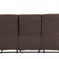40" Contemporary Brown Fabric Sofa By Homeroots | Sofas | Modishstore - 4
