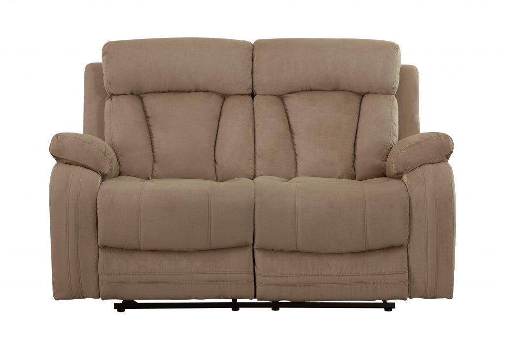 120" Modern Beige Fabric Sofa Set By Homeroots | Sofa Set | Modishstore - 4