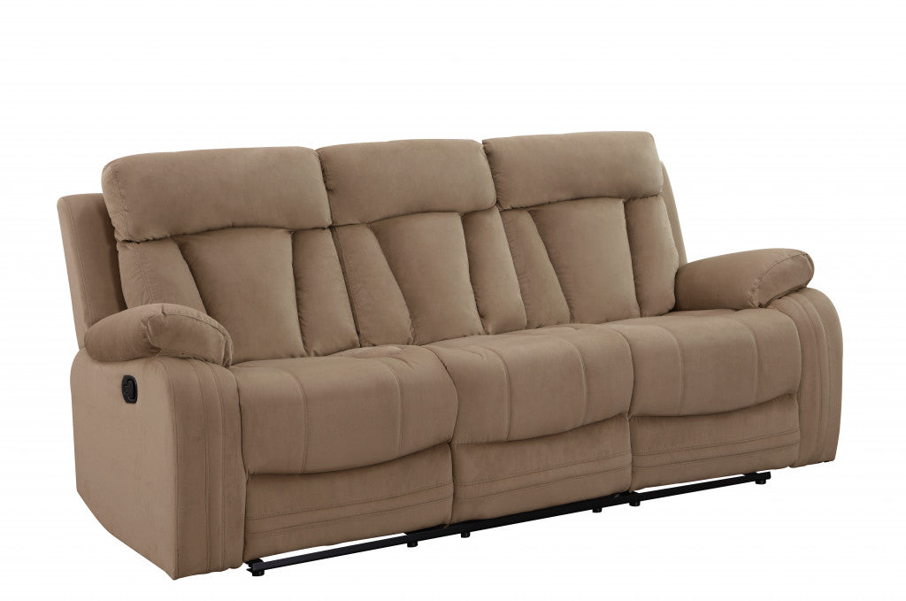 40" Modern Beige Fabric Sofa By Homeroots | Sofas | Modishstore - 2