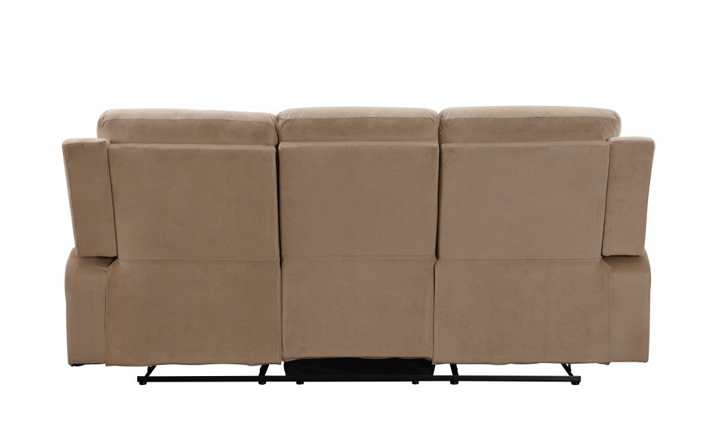 40" Modern Beige Fabric Sofa By Homeroots | Sofas | Modishstore - 5