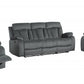 120" Modern Grey Fabric Sofa Set By Homeroots | Sofa Set | Modishstore