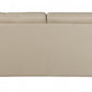 36" Contemporary Beige Leather Loveseat By Homeroots | Loveseats | Modishstore - 3