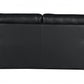 36" Contemporary Black Leather Loveseat By Homeroots | Loveseats | Modishstore - 3