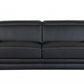 89" Sturdy Black Leather Sofa By Homeroots | Sofas | Modishstore