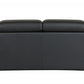 71" Sturdy Black Leather Loveseat By Homeroots | Loveseats | Modishstore - 4