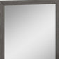 43" Refined Grey High Gloss Mirror By Homeroots | Mirrors | Modishstore - 3