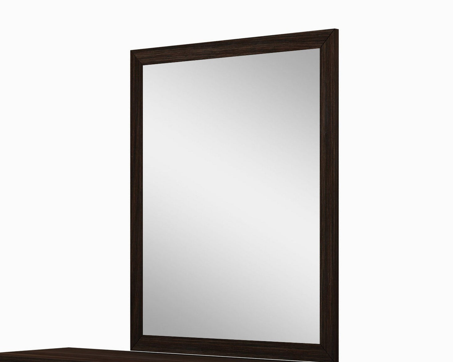 43" Refined Grey High Gloss Mirror By Homeroots | Mirrors | Modishstore - 7
