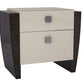 22" Refined Beige High Gloss Nightstand By Homeroots | Nightstands | Modishstore