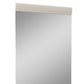 47" Refined Beige High Gloss Mirror By Homeroots | Mirrors | Modishstore - 3