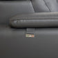 31" Tasteful Dark Grey Leather Loveseat By Homeroots | Loveseats | Modishstore - 6