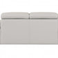 93" Tasteful Light Grey Leather Sofa Set By Homeroots | Sofa Set | Modishstore - 6