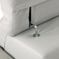 31" Tasteful Light Grey Leather Sofa By Homeroots | Sofas | Modishstore - 5