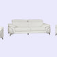 93" White Leather Sofa Set By Homeroots | Sofa Set | Modishstore
