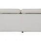 31" Fashionable White Leather Sofa By Homeroots | Sofas | Modishstore - 2