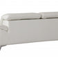 31" Fashionable White Leather Sofa By Homeroots | Sofas | Modishstore - 3