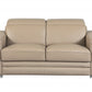 114" Modern Beige Leather Sofa Set By Homeroots | Sofa Set | Modishstore - 4