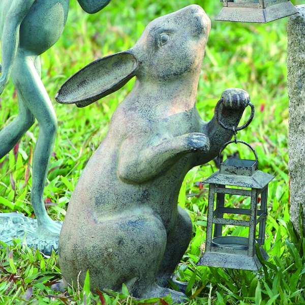 Rabbit Lantern By SPI Home | Animals & Pets | Modishstore