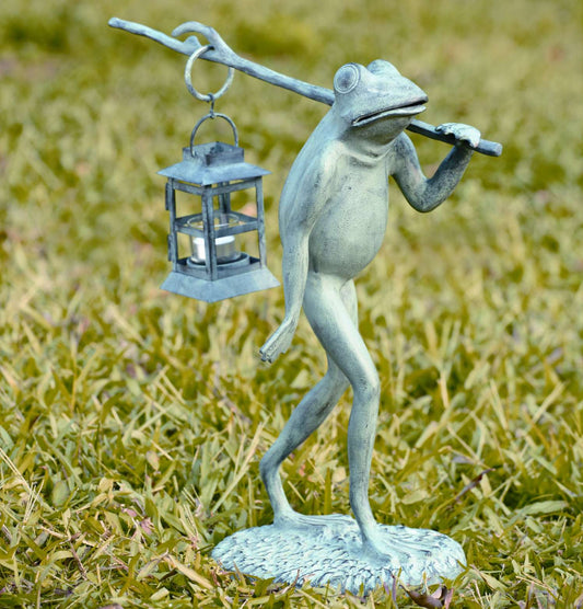 Walking Frog Lantern By SPI Home | Animals & Pets | Modishstore
