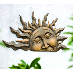 Half Sun Wall Plaque By SPI Home