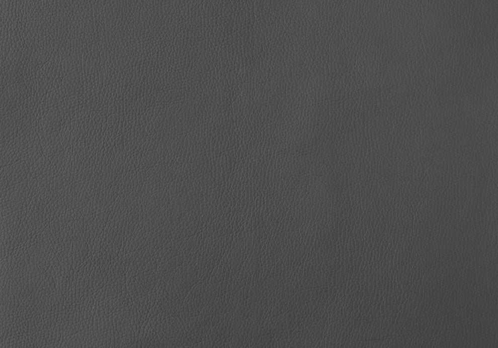 Grey Black Foam Metal Leather Look Dining Chairs 2Pcs By Homeroots | Dining Chairs | Modishstore - 4