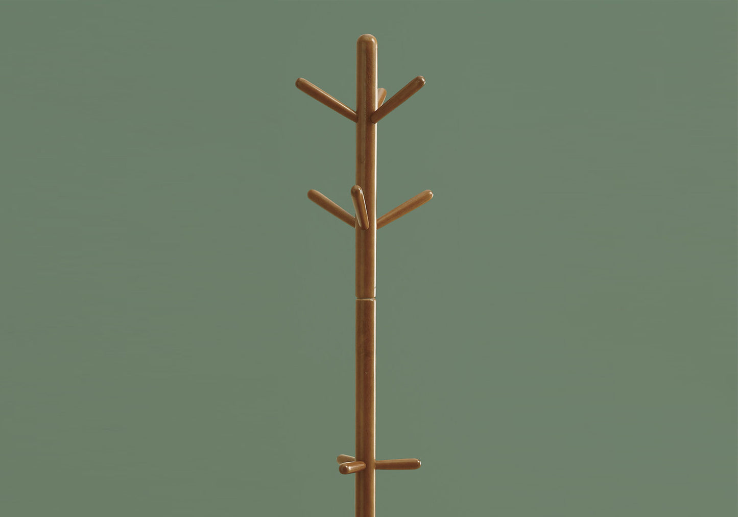 Oak Solid Wood  Coat Rack By Homeroots | Coat Racks | Modishstore - 2