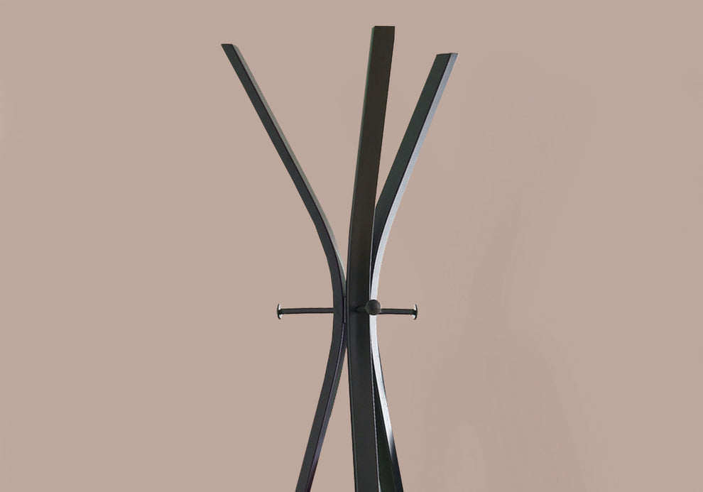 Cappuccino Metal Coat Rack By Homeroots | Coat Racks | Modishstore - 2
