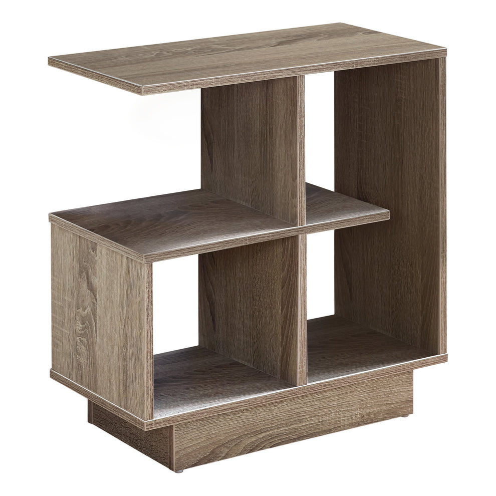Dark Taupe Particle Board Laminate Kitchen Cart By Homeroots | Bar Carts | Modishstore - 2