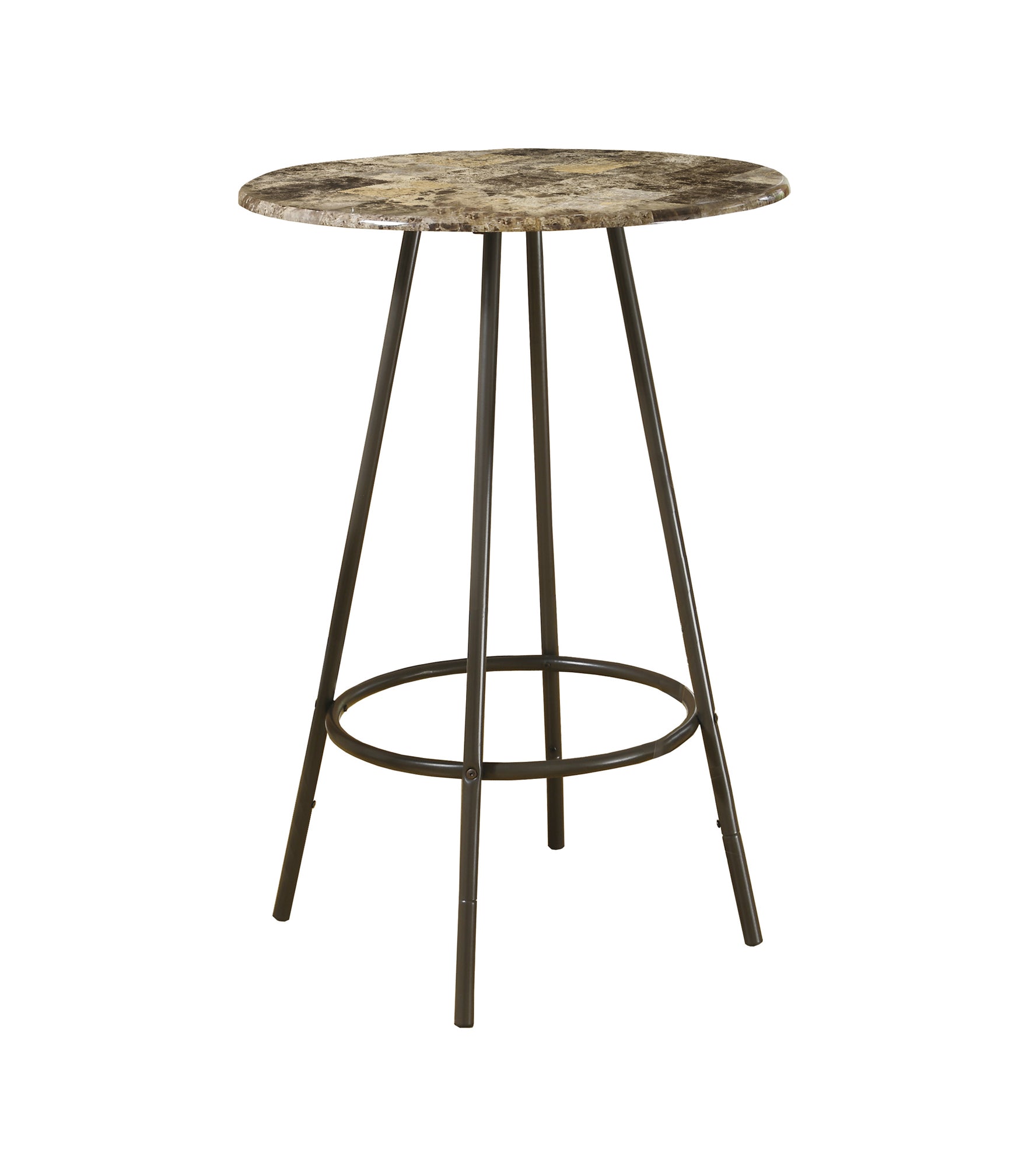 Cappuccino Espresso Mdf Metal Home Bar By Homeroots | Console Tables | Modishstore