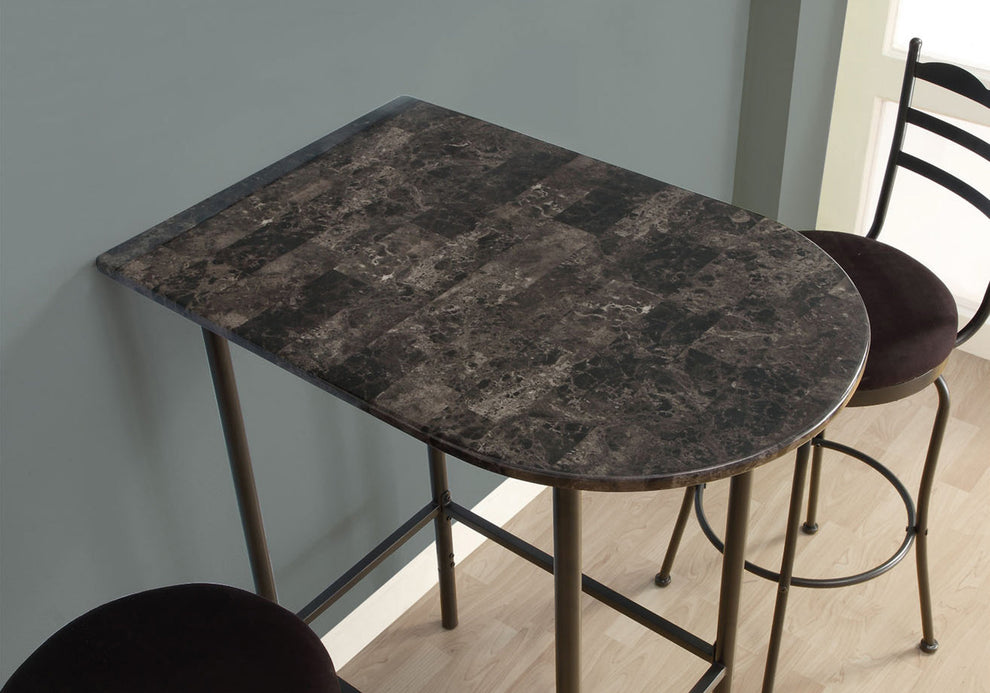 Grey Mdf Metal Accent Table By Homeroots | Accent Tables | Modishstore - 2
