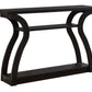 47" Espresso Floor Shelf Console Table With Storage By Homeroots | Console Tables | Modishstore - 2