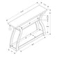 47" Taupe Floor Shelf Console Table With Storage By Homeroots | Console Tables | Modishstore - 3