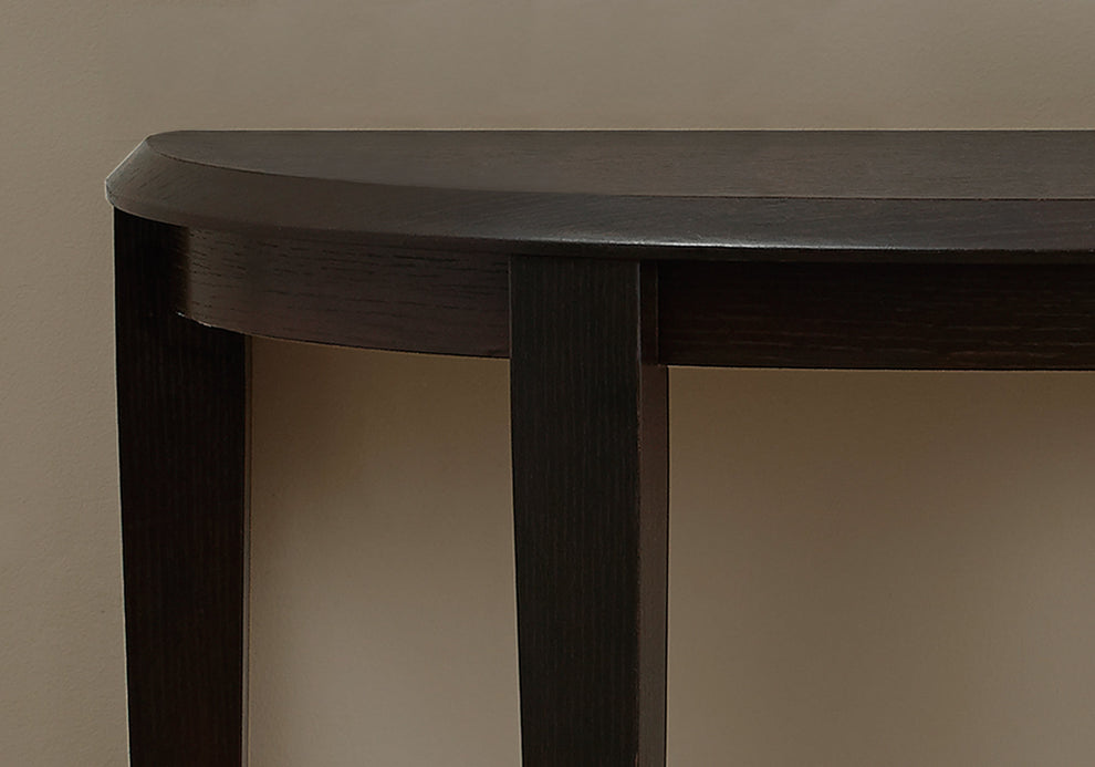 Cappuccino Finish Accent Table By Homeroots | Console Tables | Modishstore - 2