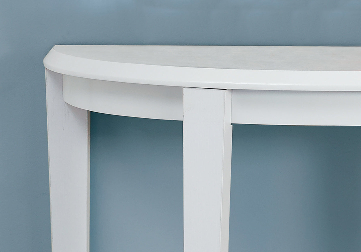 33" White End Table With Shelf By Homeroots | End Tables | Modishstore - 2
