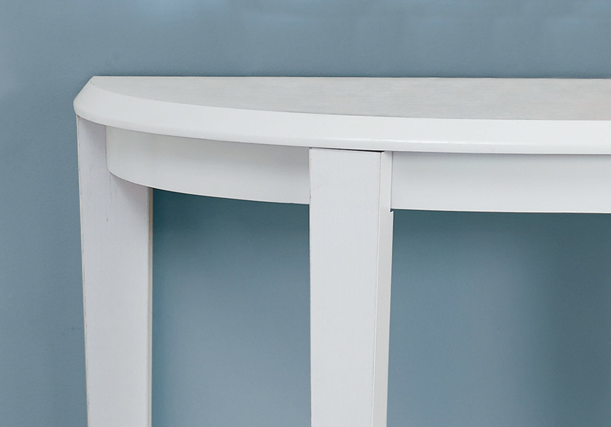 33" White End Table With Shelf By Homeroots | End Tables | Modishstore - 2