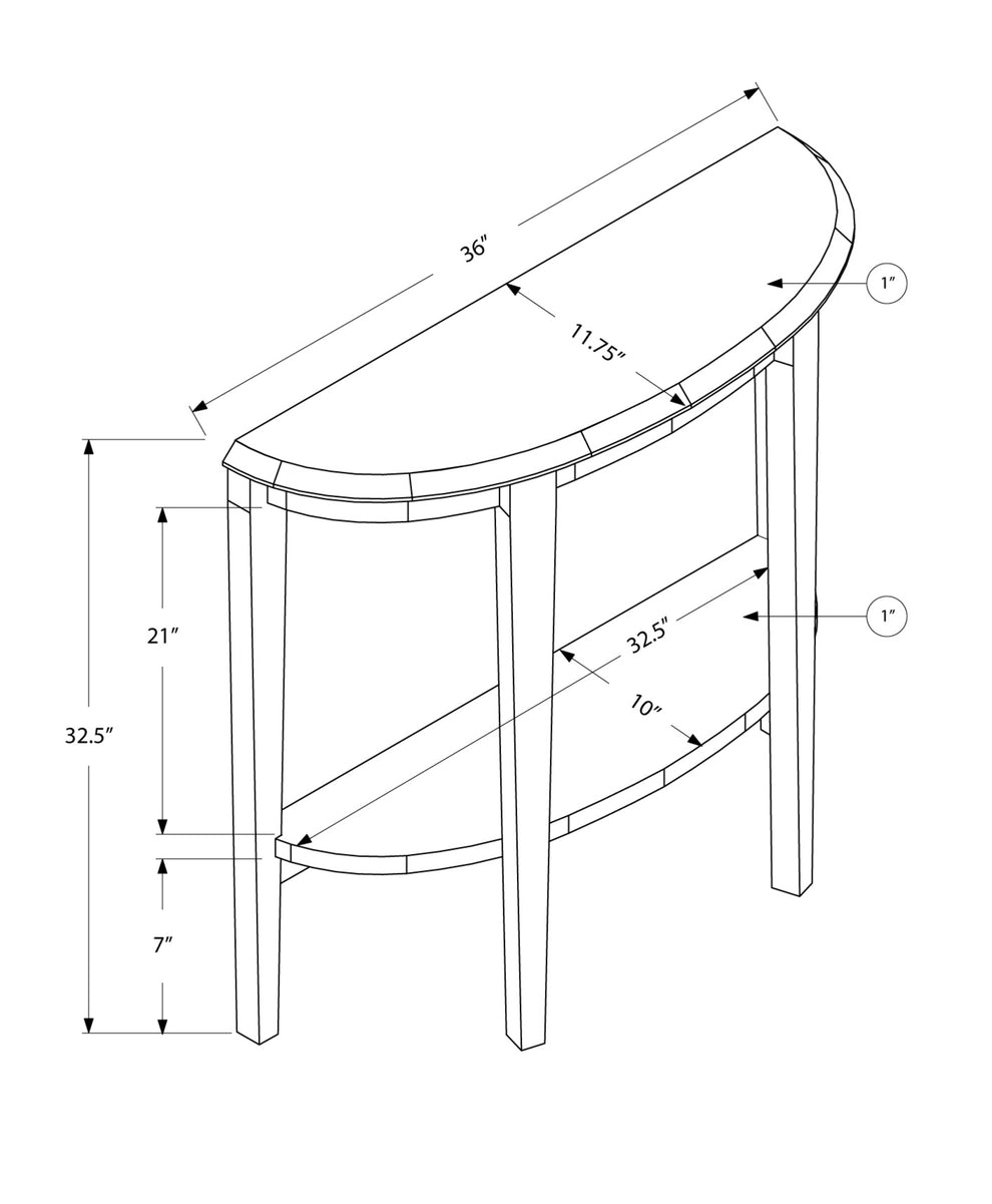 33" White End Table With Shelf By Homeroots | End Tables | Modishstore - 3